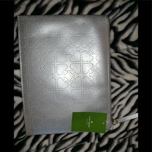 Brand new KATE SPADE large zippered clutch bag